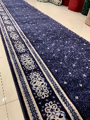 karpet masjid tajmahal biru